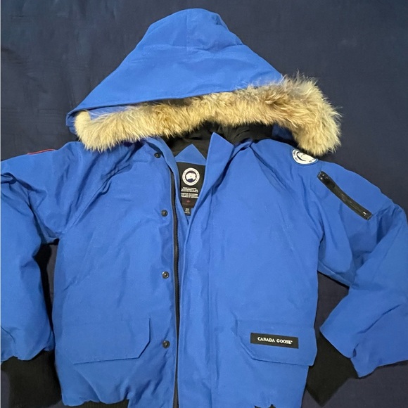 Youth Canada Goose Black Quilted Jacket - Picture 1 of 6